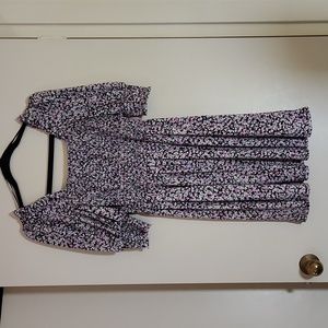 Riley & Rae Women's Floral Print Short Mini Dress